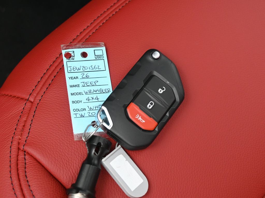 New 2026 Bright White Clearcoat Jeep Sport S image 17