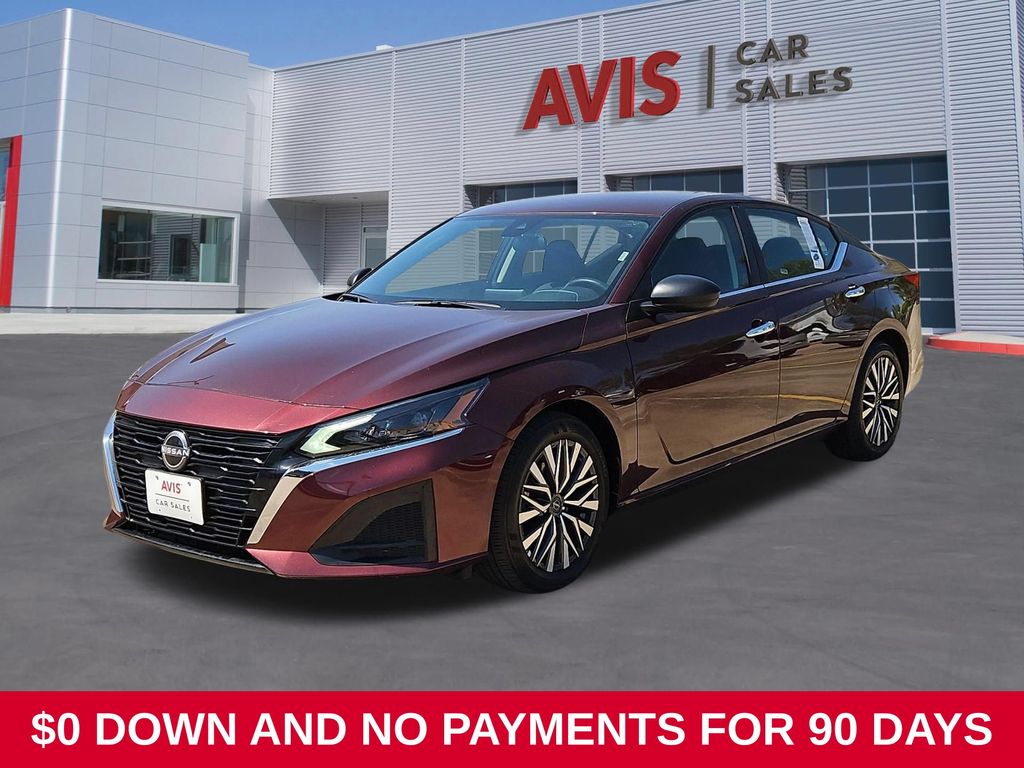 Garnet Pearl Metallic 2025 Nissan Altima Sedan Front-Wheel Drive Continuously Variable Transmission