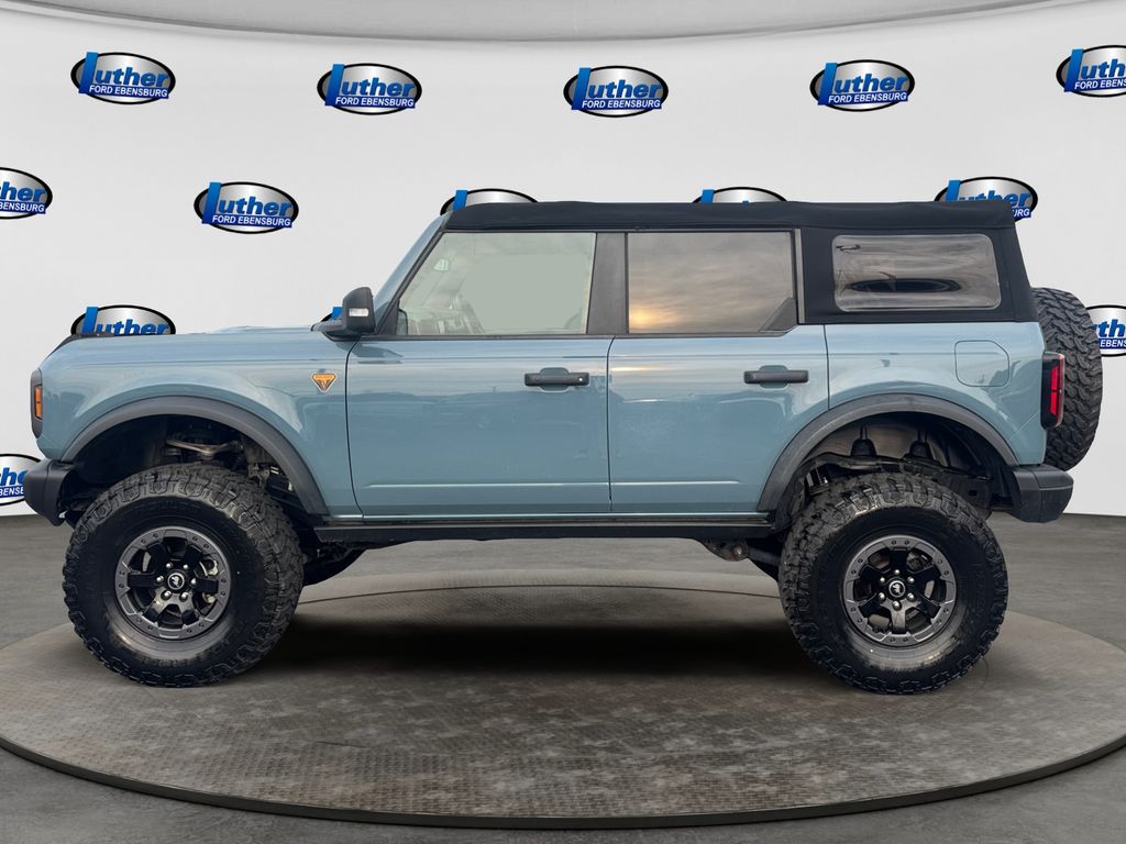2022 Ford Bronco Badlands Green at Phil Fitts Ford
