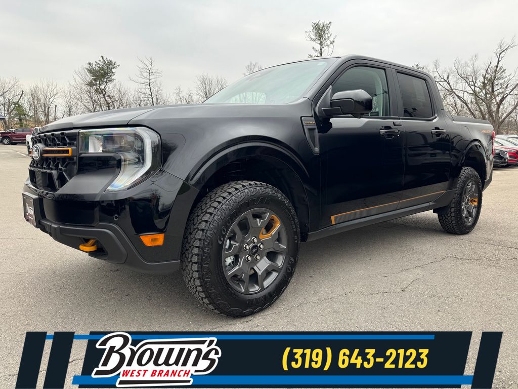Shadow Black 2026 Ford Maverick Tremor SuperCrew AWD Pickup Truck All-Wheel Drive 8-Speed Automatic