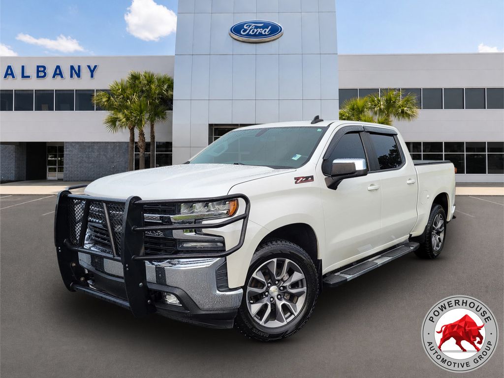 White (Iridescent Pearl Tricoat) 2020 Chevrolet Silverado 1500 Pickup Truck Four-Wheel Drive 8-Speed Automatic