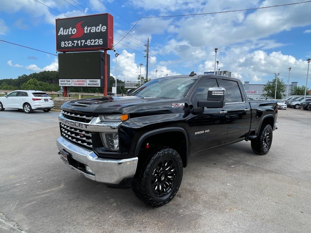2020 Chevrolet Silverado 2500HD LTZ Black at River Oaks CDJR