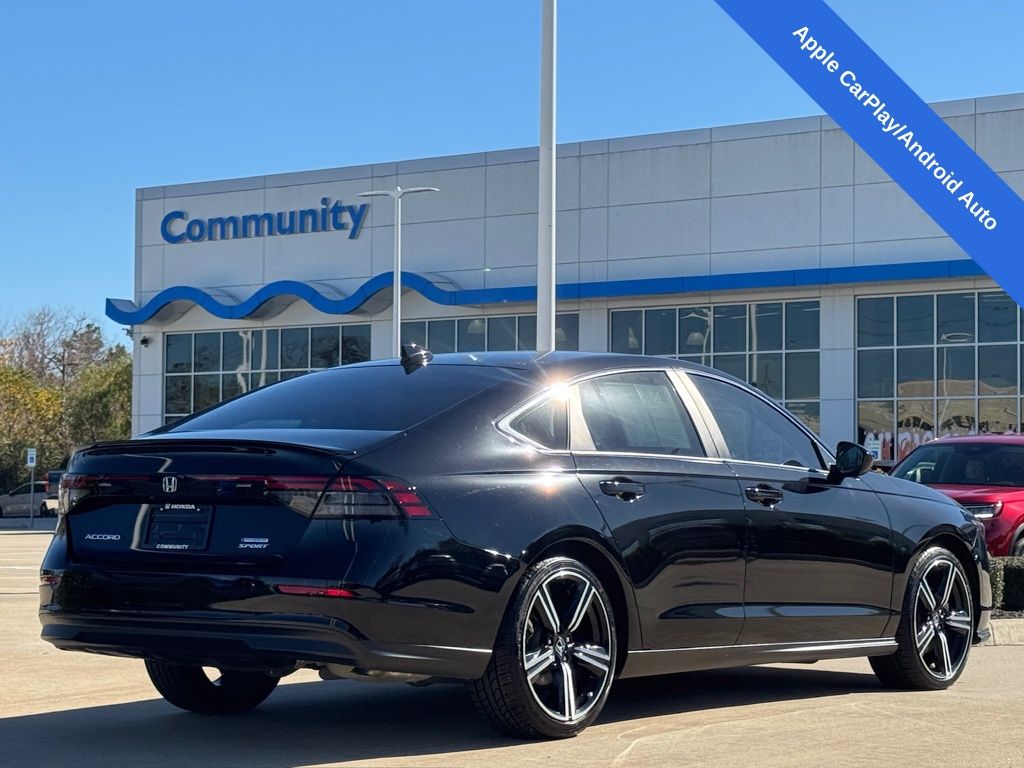 2023 Honda Accord Hybrid Sport Black at AutoSavvy Houston Southwest