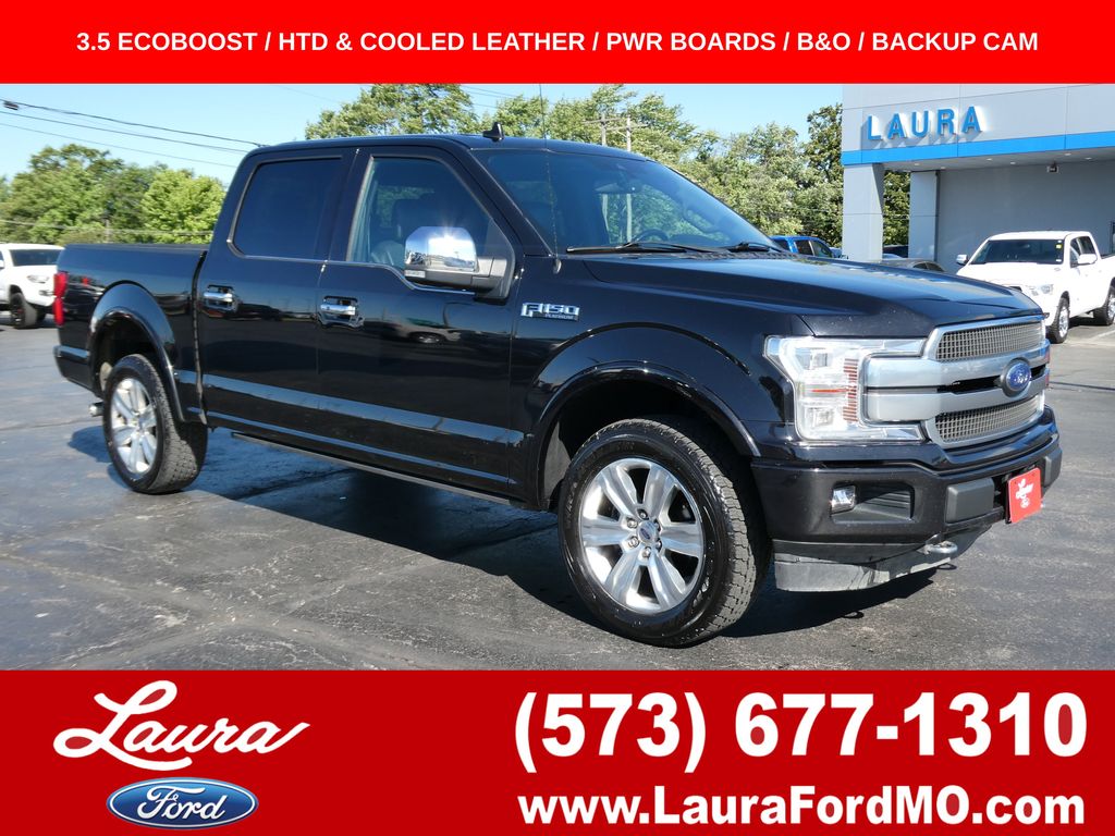 Agate Black Metallic 2020 Ford F-150 Pickup Truck Four-Wheel Drive Automatic