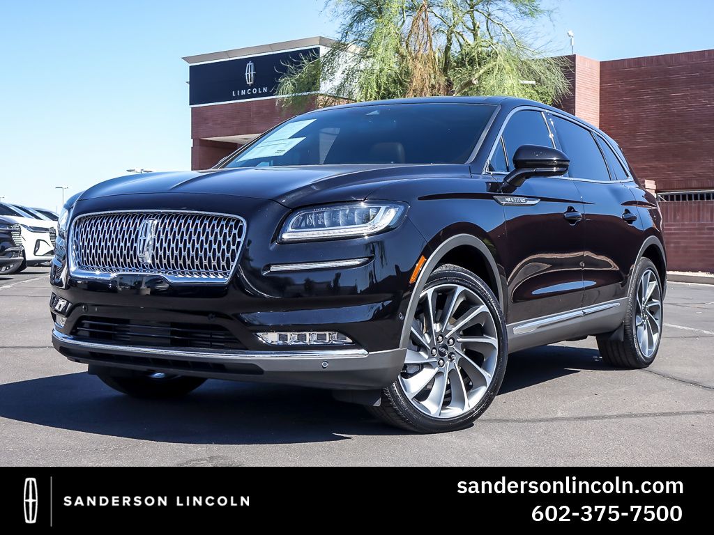 Infinite Black Metallic Clearcoat 2023 Lincoln Nautilus Reserve AWD SUV / Crossover All-Wheel Drive 8-Speed Automatic