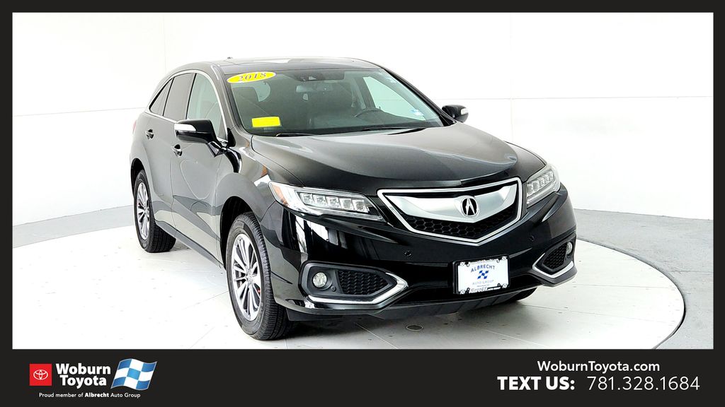 Crystal Black Pearl 2018 Acura RDX SUV / Crossover All-Wheel Drive 6-Speed Automatic
