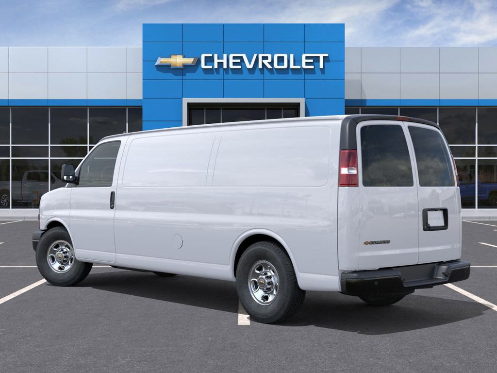 New 2025 White Chevrolet Work Van image 4