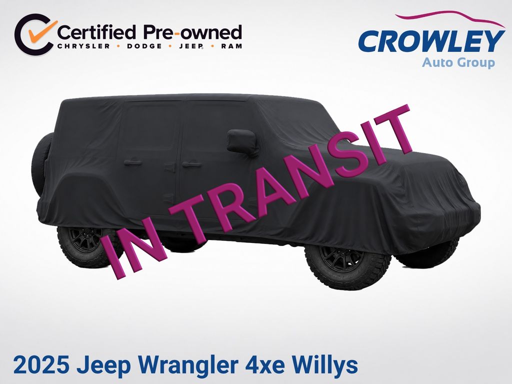 Anvil Clear Coat 2025 Jeep Wrangler 4xe SUV / Crossover Four-Wheel Drive 8-Speed Automatic