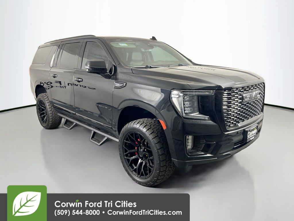 Black 2021 GMC Yukon XL SUV / Crossover Four-Wheel Drive