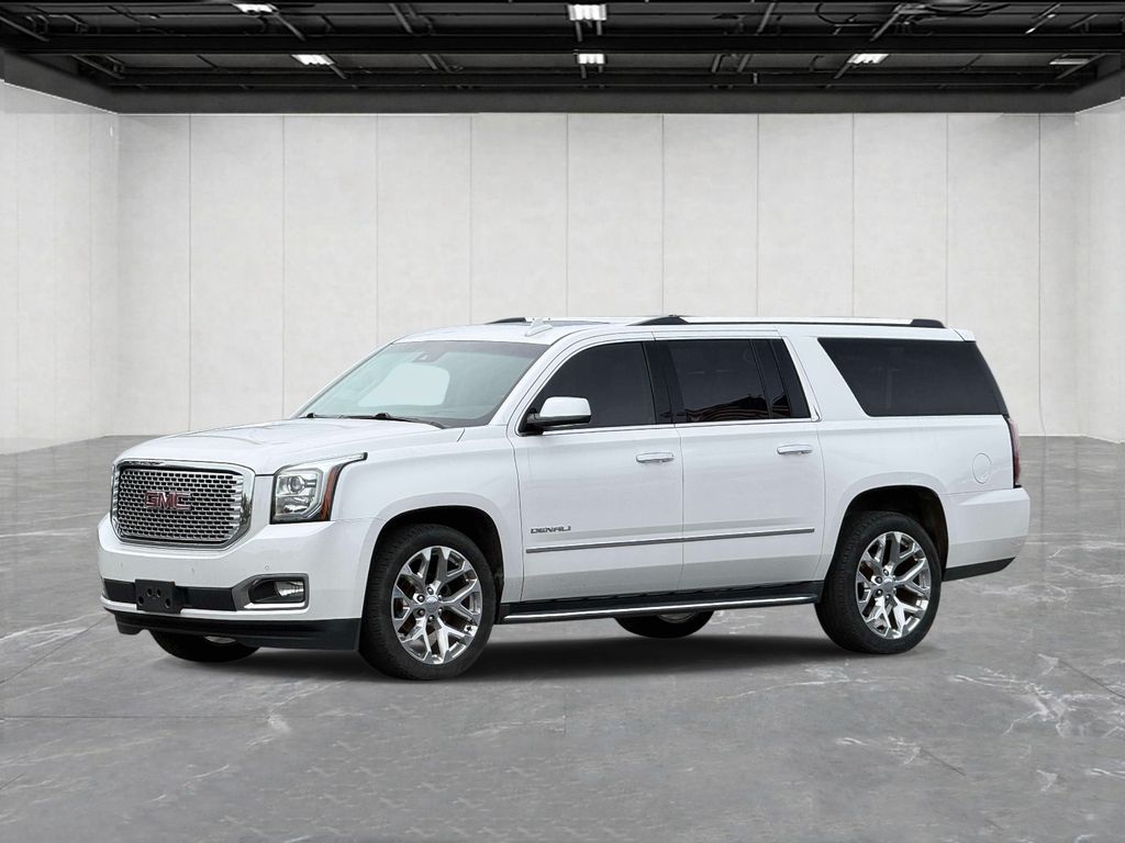 White Frost 2017 GMC Yukon XL SUV / Crossover Four-Wheel Drive 8-Speed Automatic Overdrive