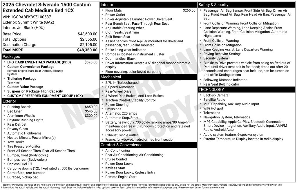 Used 2025 Chevrolet Silverado 1500 Truck