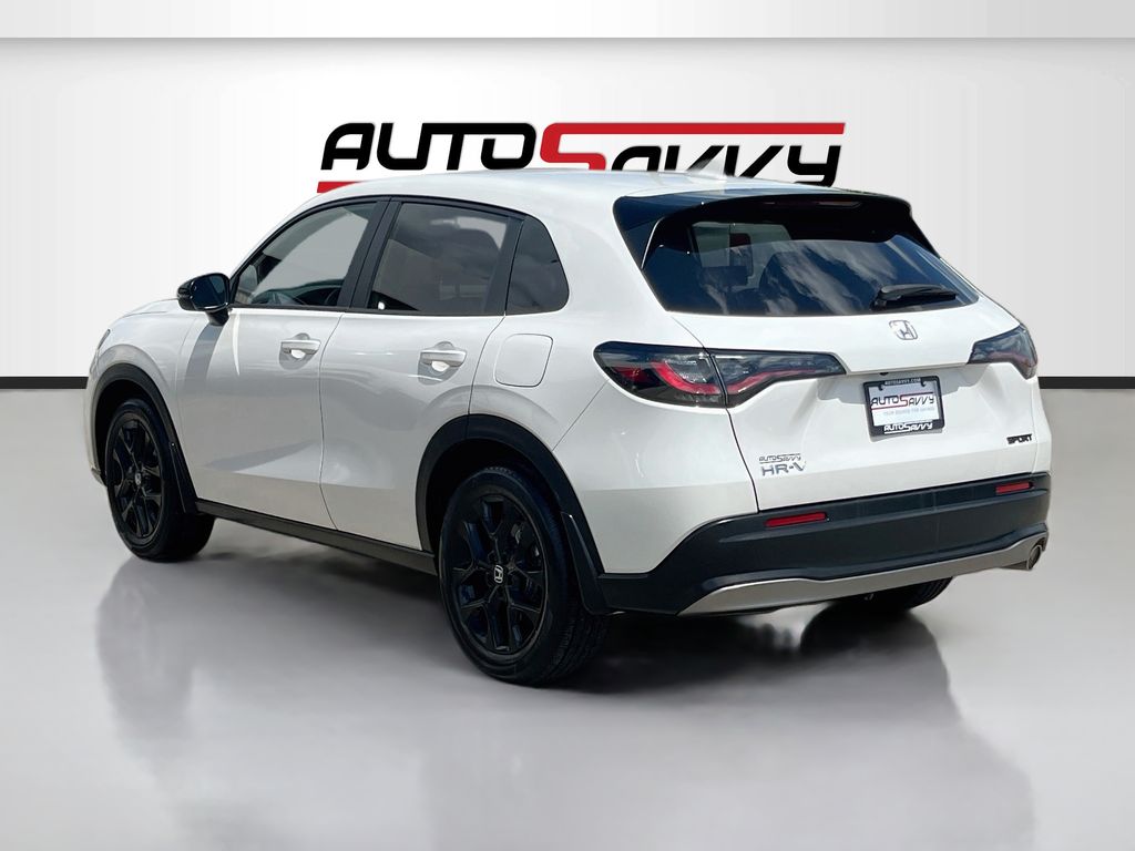2024 Honda HR-V Sport White at Martin Chrysler Dodge Jeep Ram