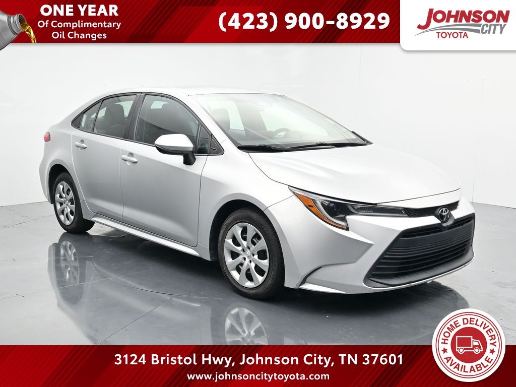 Classic Silver Metallic 2023 Toyota Corolla Sedan Front-Wheel Drive Continuously Variable Transmission