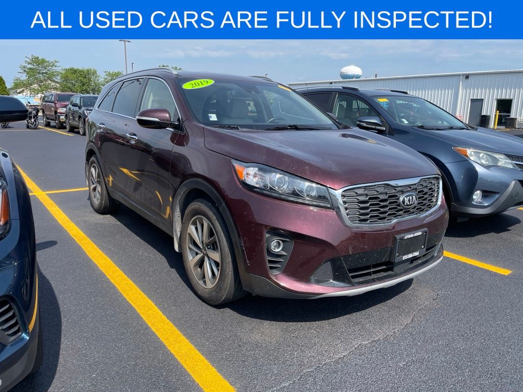 Red (Sangria) 2019 Kia Sorento SUV / Crossover 8-Speed Automatic