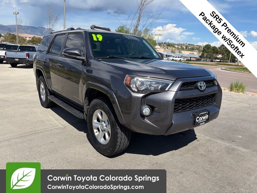 Magnetic Gray Metallic 2019 Toyota 4Runner SUV / Crossover Four-Wheel Drive 5-Speed Automatic Overdrive