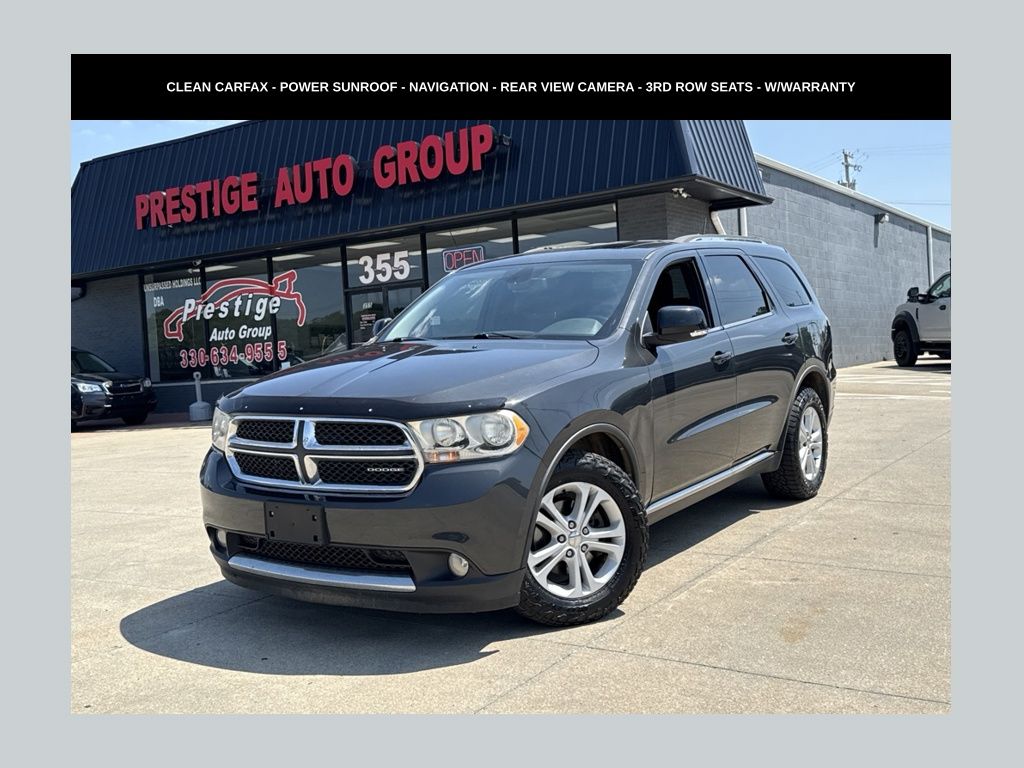 Black (Dark Charcoal Pearlcoat) 2011 Dodge Durango SUV / Crossover All-Wheel Drive 5-Speed Automatic