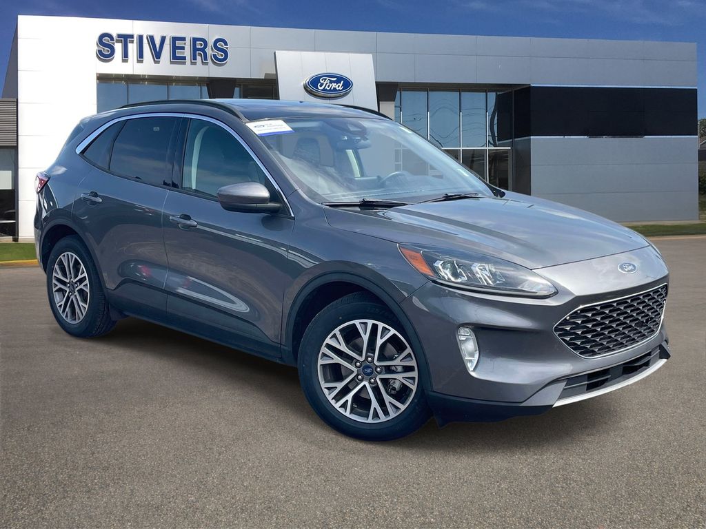 Gray Metallic 2022 Ford Escape SUV / Crossover Front-Wheel Drive 8-Speed Automatic
