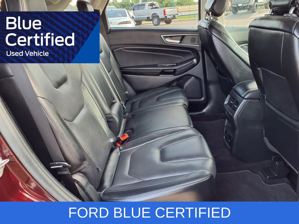 2019 Ford Edge Titanium Red at Bravo Nissan