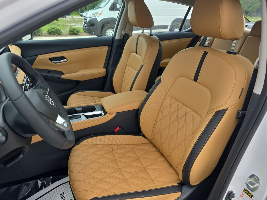 2025 Aspen White Tricoat Nissan Sentra SV FWD Sedan