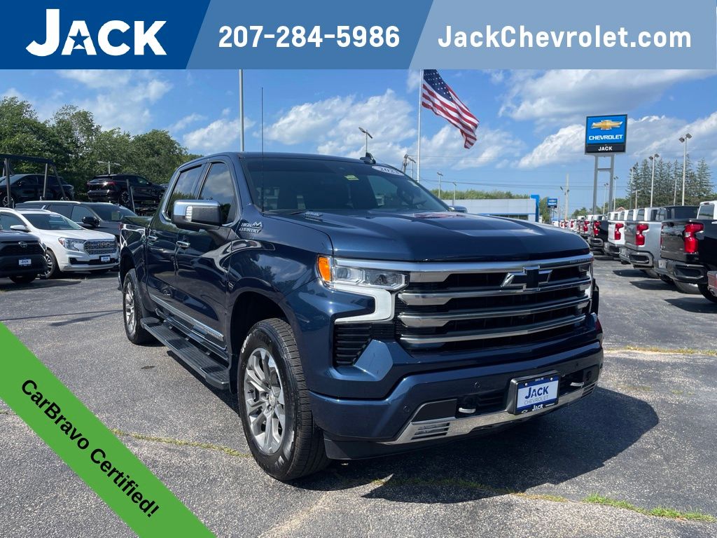 Northsky Blue Metallic 2023 Chevrolet Silverado 1500 Pickup Truck Four-Wheel Drive Automatic