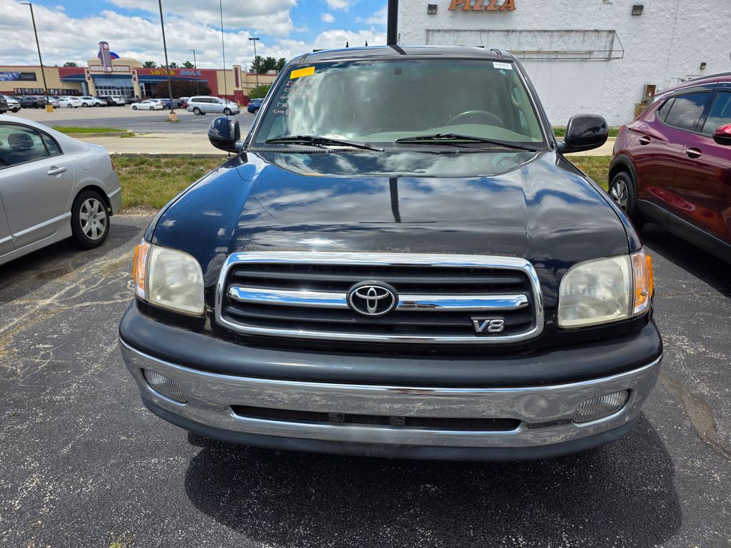 Black 2000 Toyota Tundra Limited 4 Door Extended Cab RWD Pickup Truck Rear-Wheel Drive 4-Speed Automatic