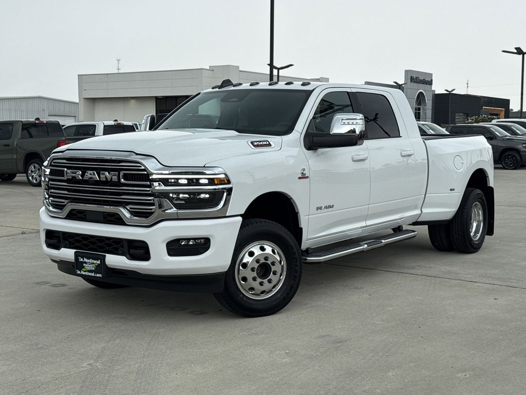 2026 Ram 3500 Laramie White at DeMontrond Auto Country