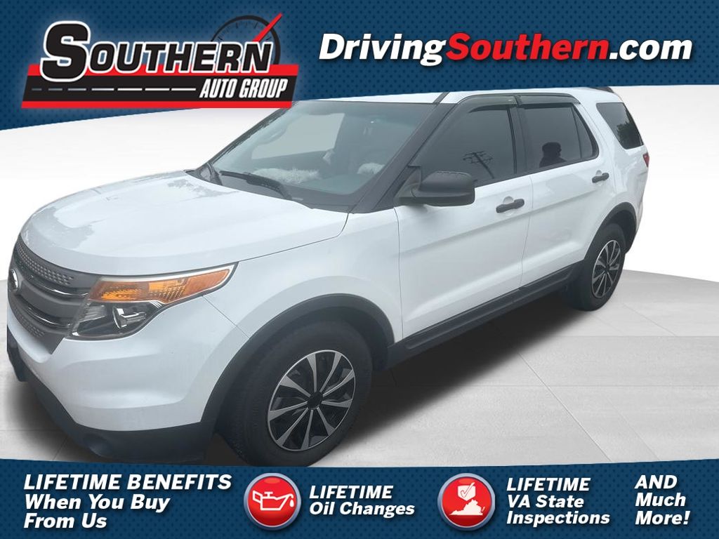Oxford White 2013 Ford Explorer Base SUV / Crossover Front-Wheel Drive 6-Speed Automatic