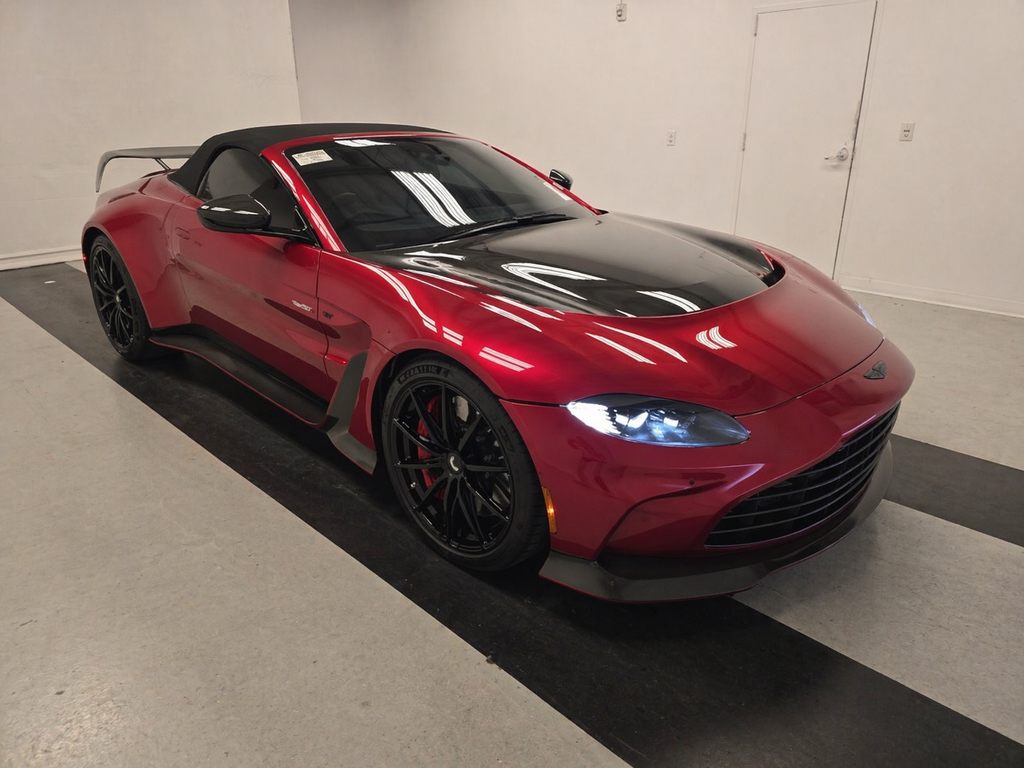 Hyper Red 2023 Aston Martin Vantage V12 Convertible RWD Convertible Rear-Wheel Drive 8-Speed Automatic