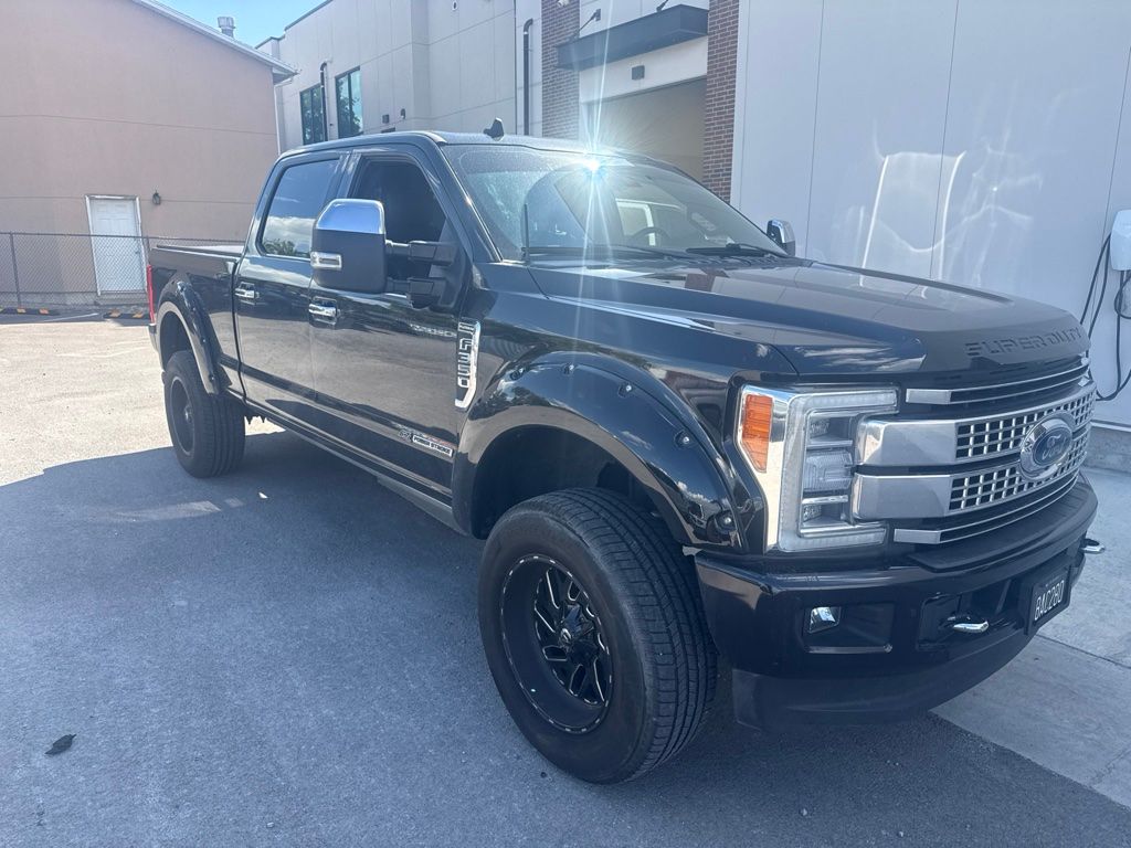 Black Metallic 2019 Ford F-350 Super Duty Pickup Truck Four-Wheel Drive 6-Speed Automatic