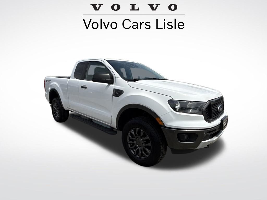 Oxford White 2020 Ford Ranger XLT SuperCab 4WD Pickup Truck Four-Wheel Drive Automatic