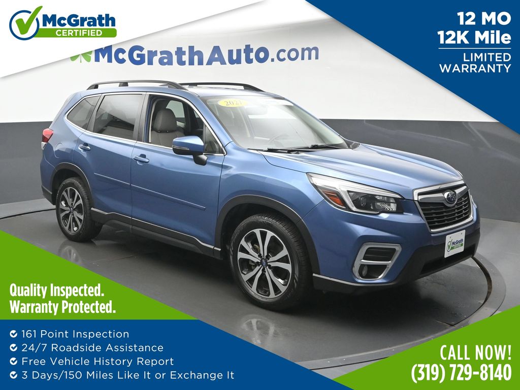 Horizon Blue Pearl 2021 Subaru Forester SUV / Crossover All-Wheel Drive Continuously Variable Transmission
