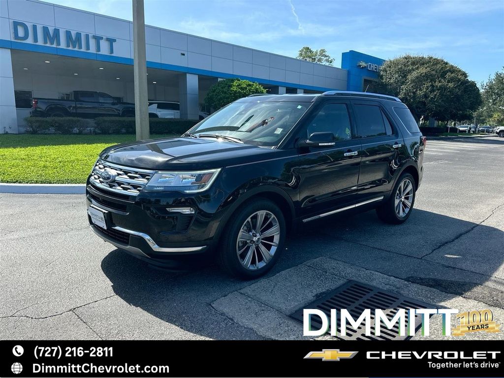 Shadow Black 2018 Ford Explorer SUV / Crossover Front-Wheel Drive 6-Speed Automatic