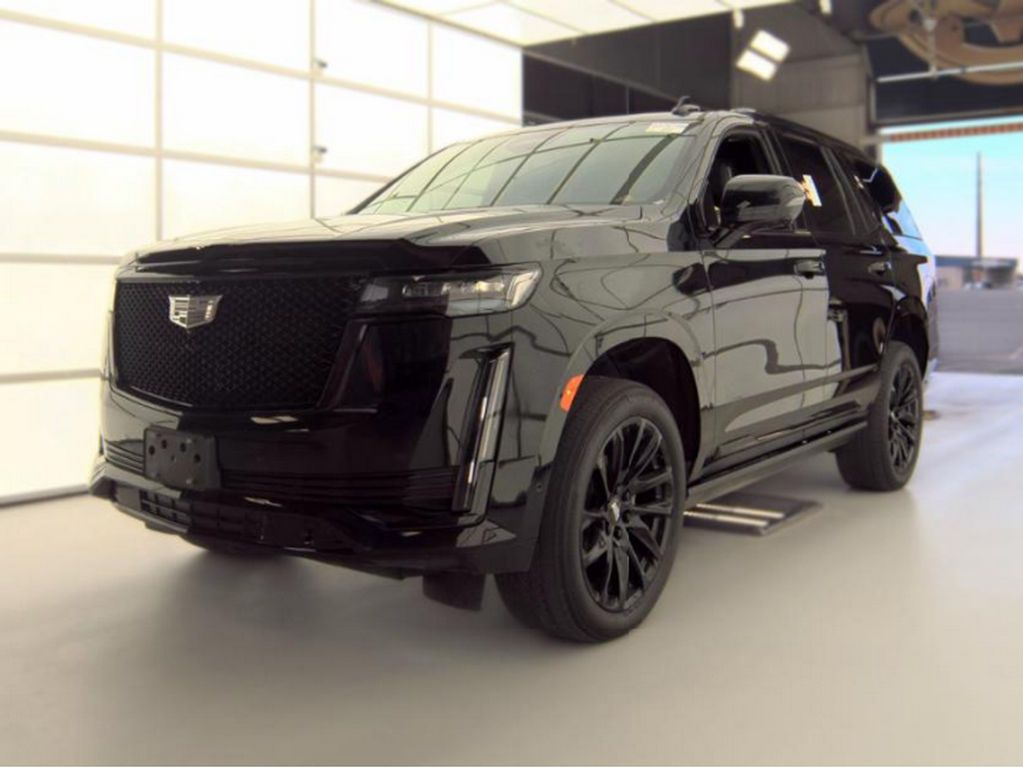 Used 2023 Black Cadillac Sport Platinum image 2