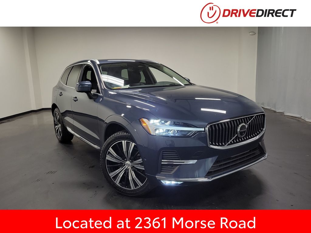 Denim Blue Metallic 2022 Volvo XC60 B5 Inscription AWD SUV / Crossover All-Wheel Drive Automatic