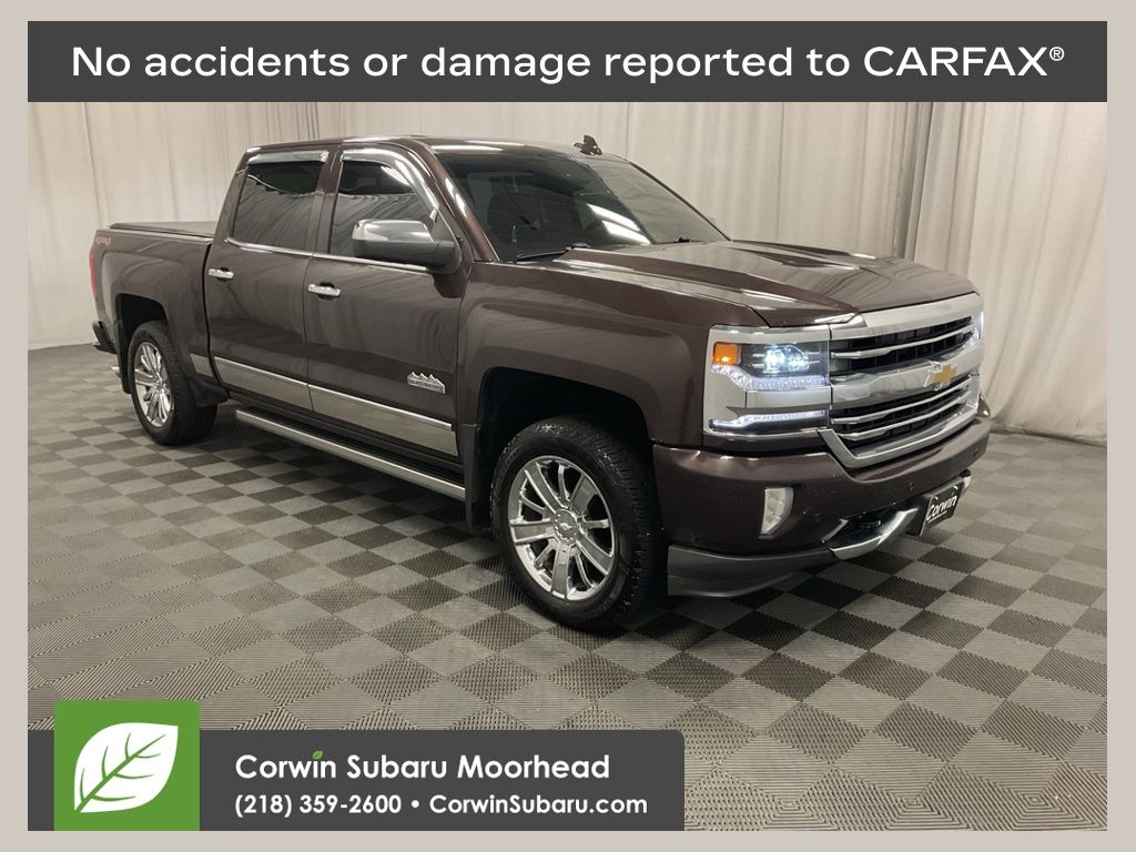 Autumn Bronze Metallic 2016 Chevrolet Silverado 1500 Pickup Truck Four-Wheel Drive 8-Speed Automatic Overdrive