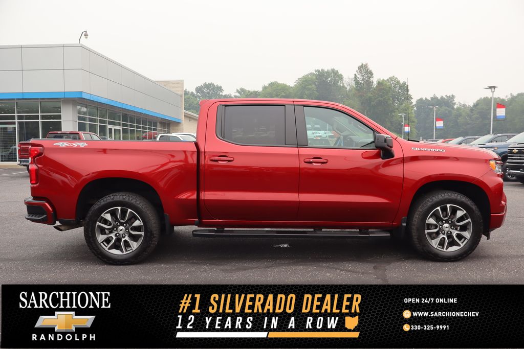 Radiant Red Tintcoat 2025 Chevrolet Silverado 1500 Pickup Truck Four-Wheel Drive 8-Speed Automatic