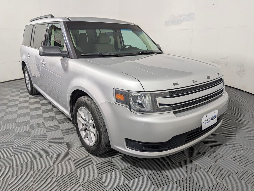 Ingot Silver Metallic 2014 Ford Flex SUV / Crossover Front-Wheel Drive 6-Speed Automatic