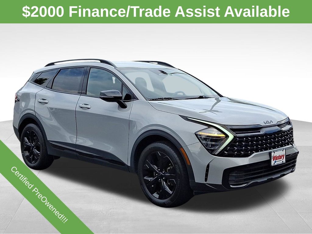 Wolf Gray 2025 Kia Sportage SUV / Crossover All-Wheel Drive 8-Speed Automatic