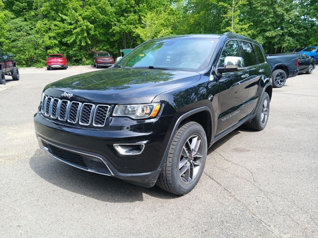 Diamond Black Crystal Pearlcoat 2021 Jeep Grand Cherokee Limited 4WD SUV / Crossover Four-Wheel Drive 8-Speed Automatic