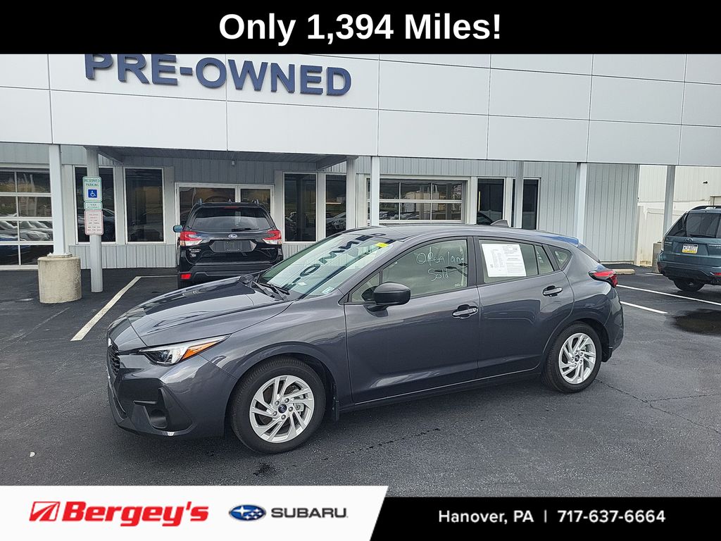 Magnetite Gray Metallic 2025 Subaru Impreza Wagon All-Wheel Drive Continuously Variable Transmission