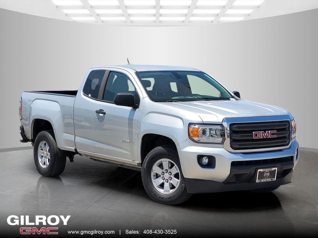 Quicksilver Metallic 2020 GMC Canyon Extended Cab RWD Pickup Truck 4X2 6-Speed Automatic