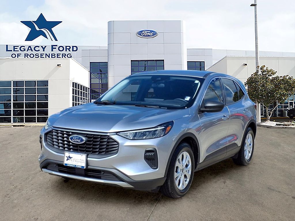 Iconic Silver Metallic 2024 Ford Escape SUV / Crossover Front-Wheel Drive 8-Speed Automatic