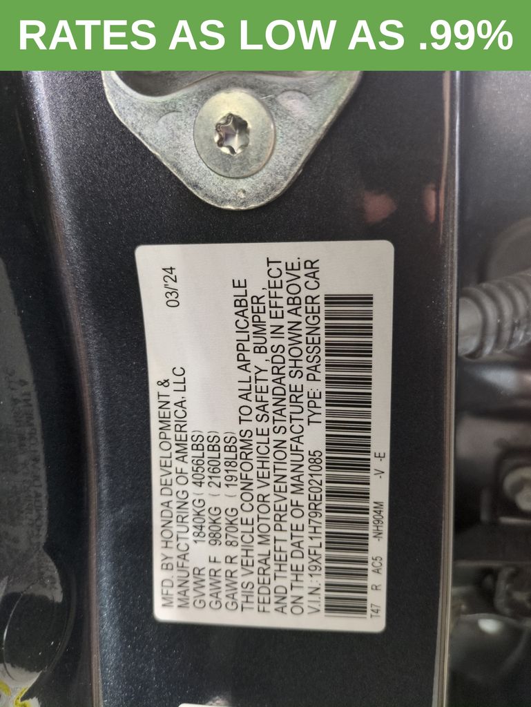 Used 2024 Honda Civic For Sale in Fort Wayne, IN