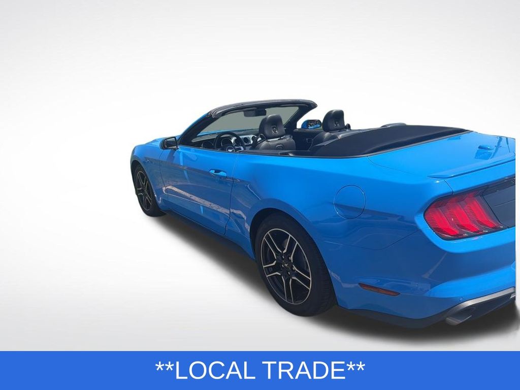 2023 Blue Ford Mustang EcoBoost Premium RWD Convertible