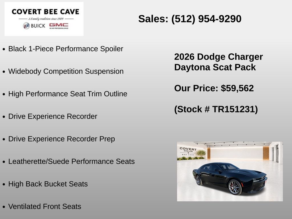 New 2026 Black Dodge R/T Scat Pack image 21