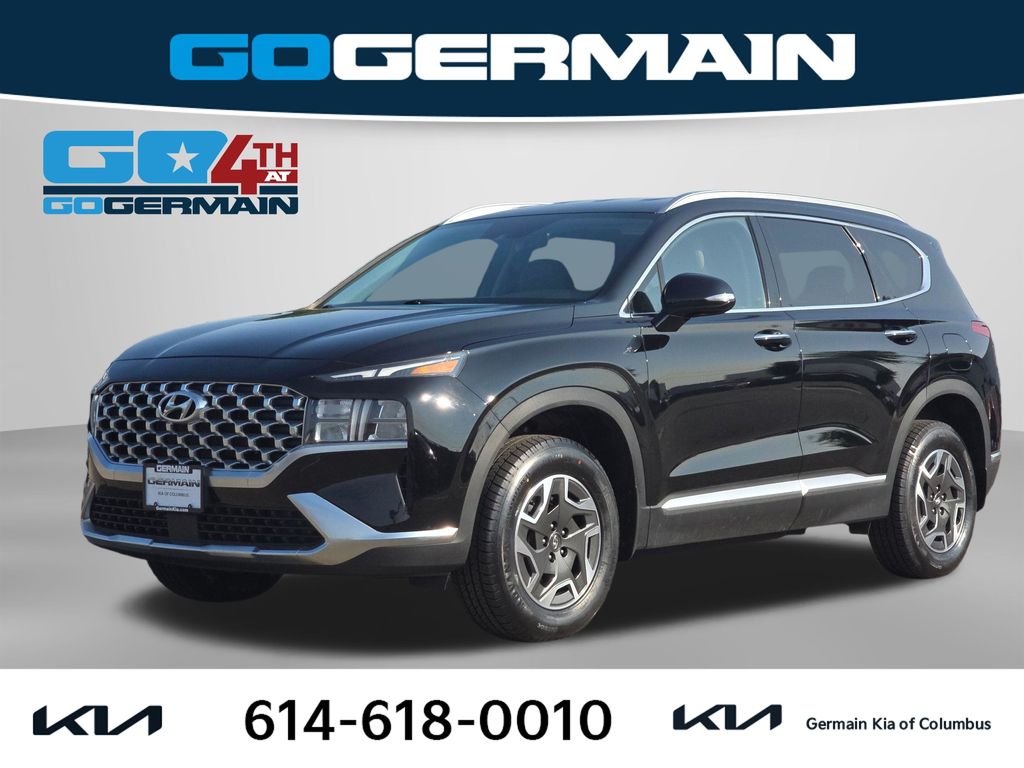 Twilight Black 2022 Hyundai Santa Fe Hybrid SUV / Crossover All-Wheel Drive 6-Speed Automatic