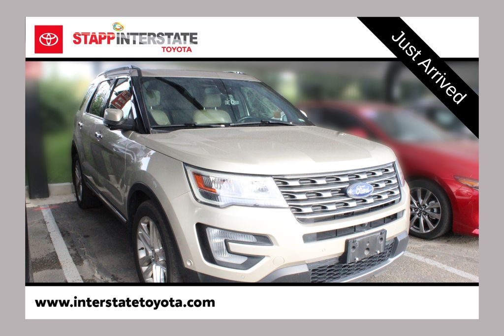 White Gold Metallic 2017 Ford Explorer SUV / Crossover All-Wheel Drive 6-Speed Automatic