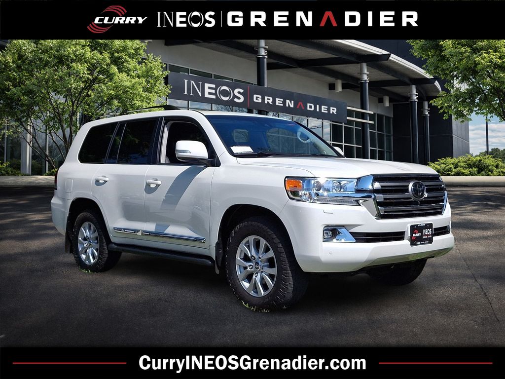 White (Blizzard Pearl) 2016 Toyota Land Cruiser SUV / Crossover All-Wheel Drive 8-Speed Automatic