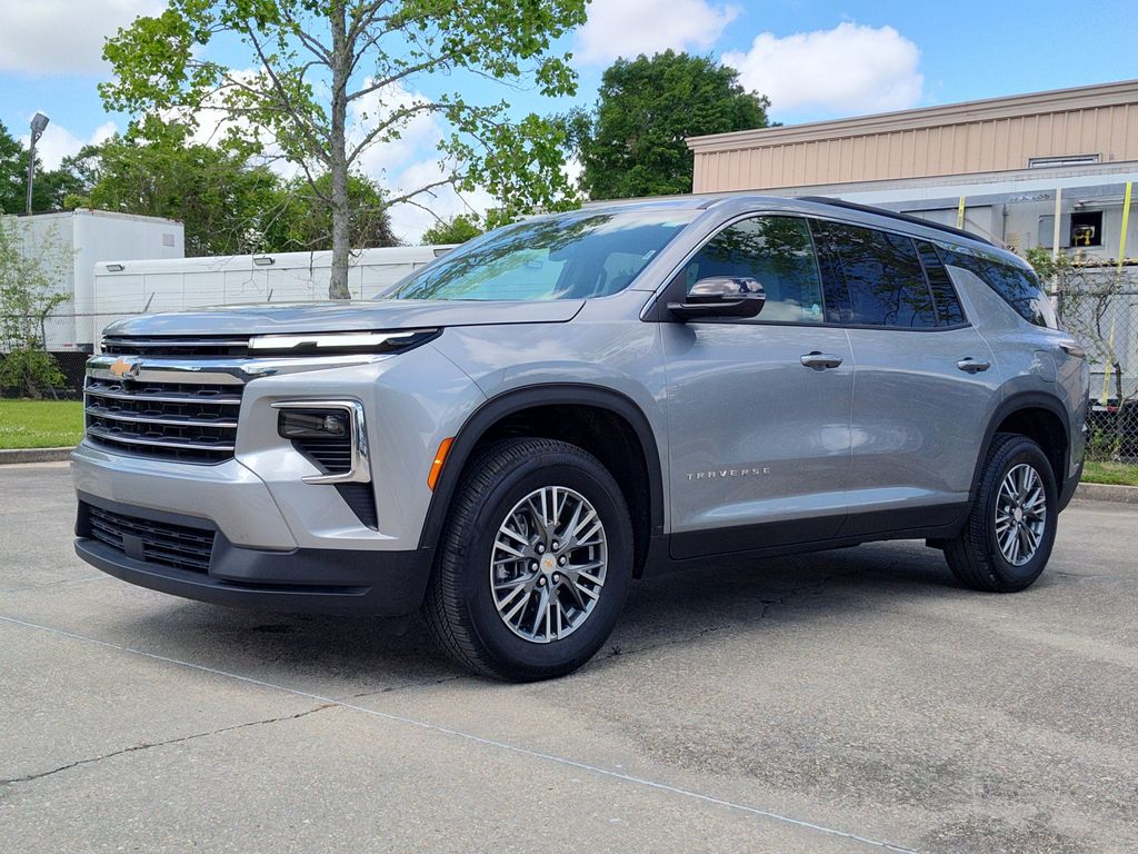Sterling Gray Metallic 2025 Chevrolet Traverse LT FWD SUV / Crossover Front-Wheel Drive 8-Speed Automatic