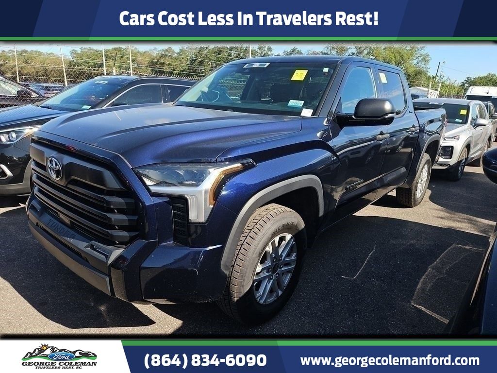 Blueprint 2022 Toyota Tundra SR5 CrewMax Cab 4WD Pickup Truck Four-Wheel Drive Automatic